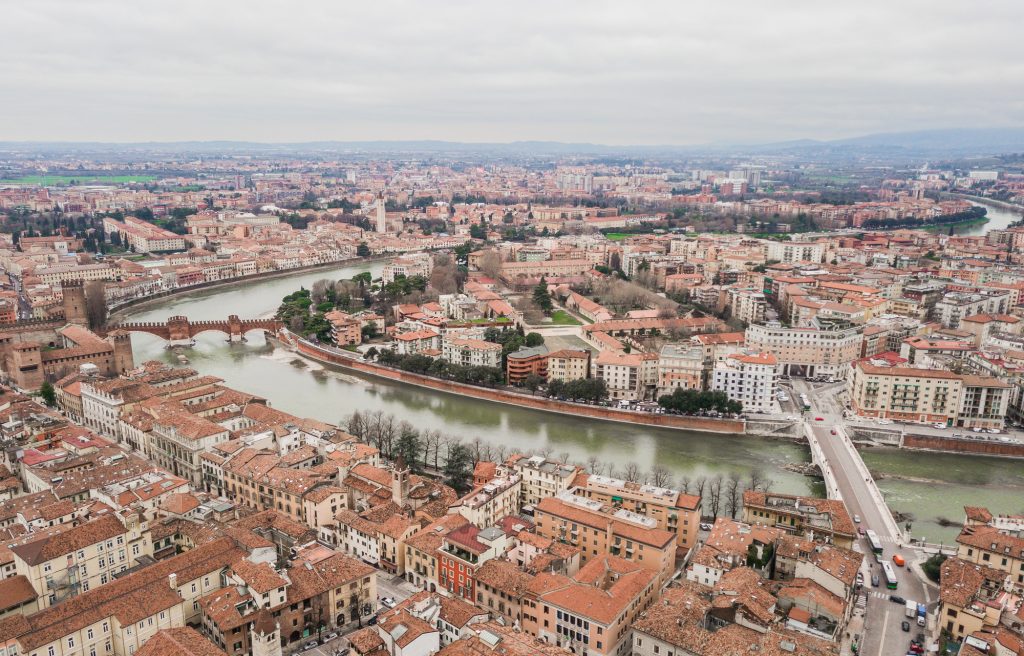 Cityscape of Verona