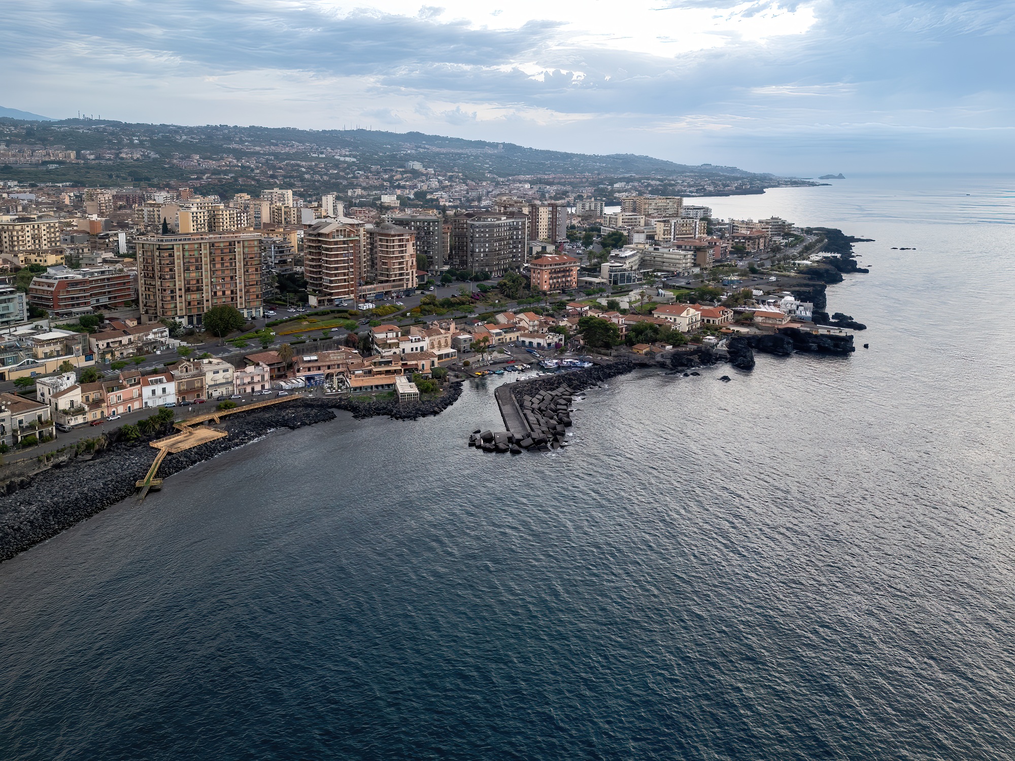 Seaside View of Catania